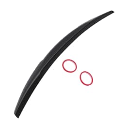 Rear Boot Spoiler Lip for AUDI A4 B8 2013-16 Painted Gloss Black Rear Trunk Lip
