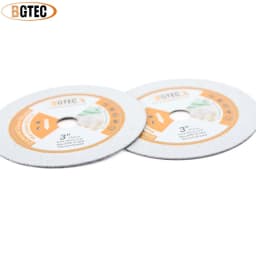 BGTEC 1pc Diamond Cutting Glass Disc Dia75mm Saw Blade Angle Grinder Dry Grinding Glass Jade Crystal Mini Cutting Plate 3inch