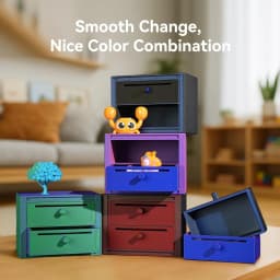 SUNLU 3KG Dual Color Matte PLA Filament 1.75mm 1kg Spool (2.2lbs) Matte 3D Printer PLA Filament Fit Most FDM Printer