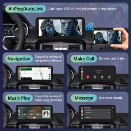 Linux Touch Screen for Mercedes Benz G Class W463 2013-2018 GPS With Wireless Carplay Android Auto Airplay Mirroring Car Radio