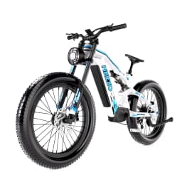 HEZZO K9 Carbon fiber Adult Electric Bike 1500W Motor E-Mountain bike 52V21AH Battery Electric Bicycle 26''Fat Tire Men's E-bike