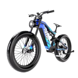 HEZZO K9 Carbon fiber Adult Electric Bike 1500W Motor E-Mountain bike 52V21AH Battery Electric Bicycle 26''Fat Tire Men's E-bike