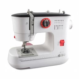 12 Stitches Electric Sewing Machine Mini Double Thread Sewing Machine with Foot Pedal High Quality UK Plug
