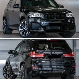 MagicKit Front Splitter & Rear Diffuser Lip Aero Body Kits for BMW X5 F15 2013 2014 2015 2016 2017 2018 M Performance Bumpers
