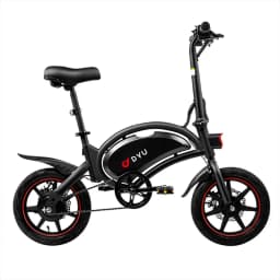 DYU D3F Adult Electric Bike 250W Motor City Ebike 36V10AH Battery Electric Bike 14 Inch Tire Folding Electric Bike