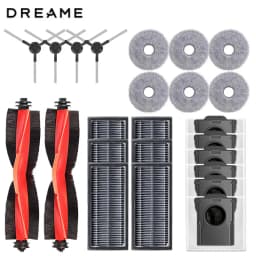 Dreame L10s Ultra Gen 2 / L30s Ultra Robot Vacuum Spare Parts Main Side Brushes Mop Cloths HEPA Filters Dust Bags Accessories
