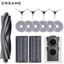 Dreame L10s Ultra Gen 2 / L30s Ultra Robot Vacuum Spare Parts Main Side Brushes Mop Cloths HEPA Filters Dust Bags Accessories