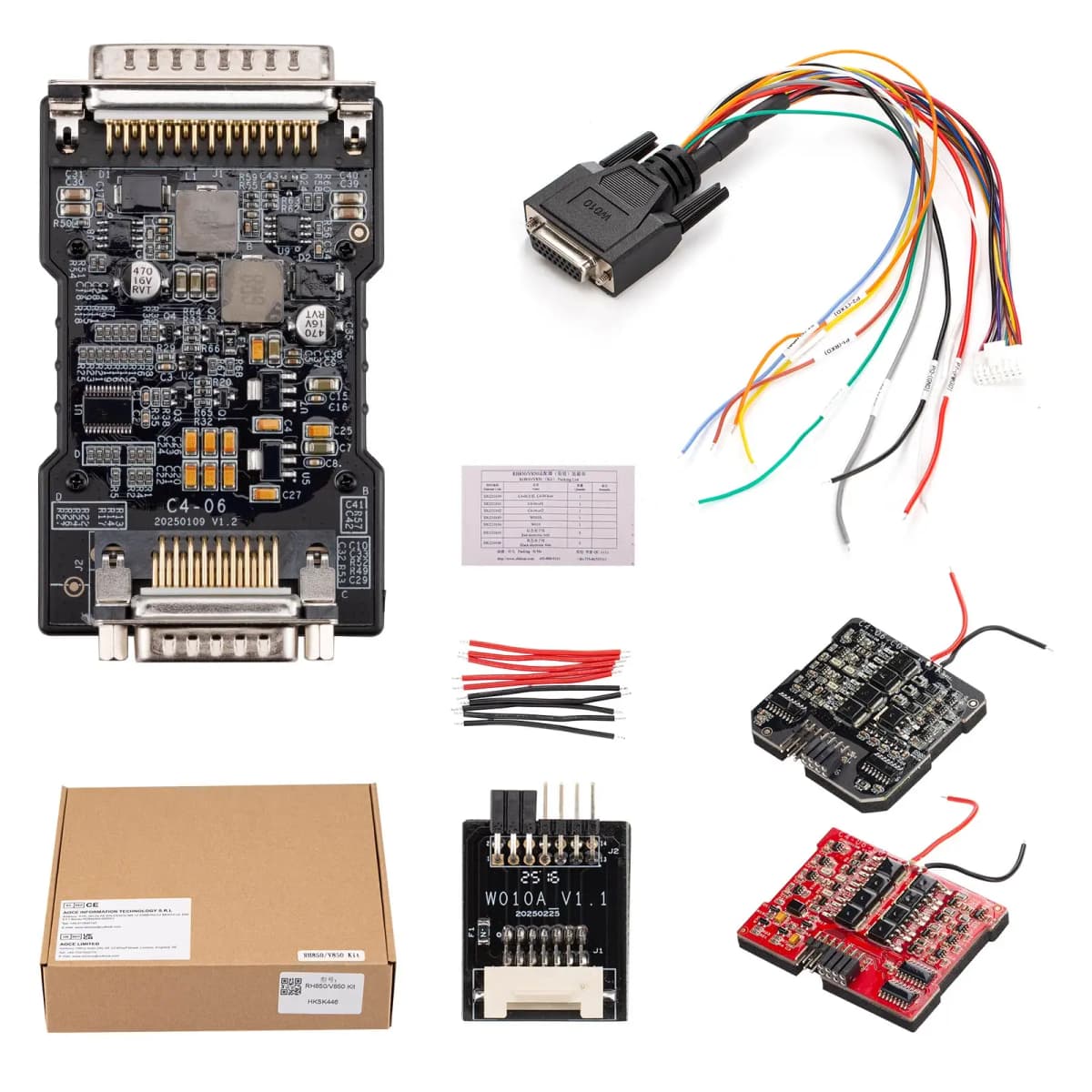 OBDSTAR MQB All Keys Lost RH850/V850 Adapter for Airbag Reset, IMMO Data/Pincode Read, Dashboard, BCM, ELV