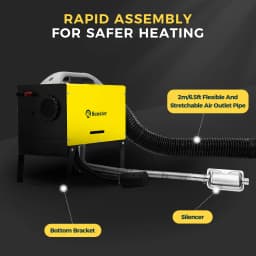 GSM LTE 4G Diesel Air Heater 8KW 12V 24V 110-240V Portable Parking Air Heater With LCD For Car RV Camper Tent Garage Home