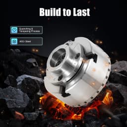 4-Jaw 40Cr Steel Self-centering Chuck Connecting Rod Self Centering Wood Turning Chuck for Mini Metal Lathe Chuck