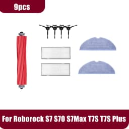 Roborock S7 S70 S7Max T7S T7S Plus Vacuum Cleaner Accessories Main Brush Hepa Filter Mop Pad Spare Parts