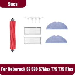 Roborock S7 S70 S7Max T7S T7S Plus Vacuum Cleaner Accessories Main Brush Hepa Filter Mop Pad Spare Parts