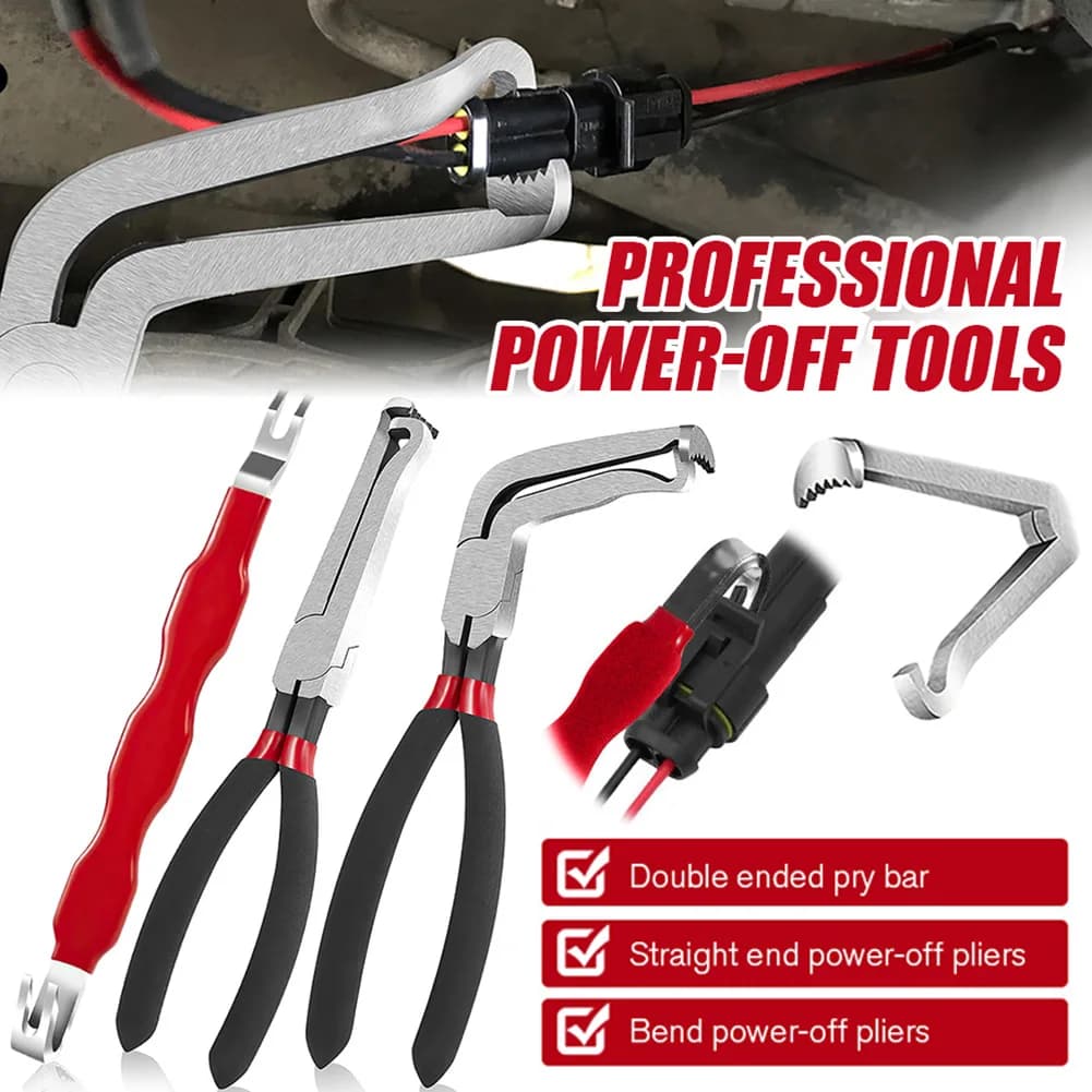 Electrical Disconnect Pliers Wear Resist Car Fuel Line Breaker Truck Connector Separator for Engine Compartment Instrument Panel