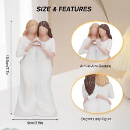 Sisters Style Resin Handicraft Decorations Sisters Doll Birthday Gift - Personalized Friendship Gift For Best Friends