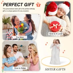Sisters Style Resin Handicraft Decorations Sisters Doll Birthday Gift - Personalized Friendship Gift For Best Friends