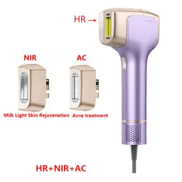 KBT36 Hair Removal IPL Laser Epilator ICE Cold 999999 Flashes Automatic Home Use Remover For Women Men Body Depilador a laser