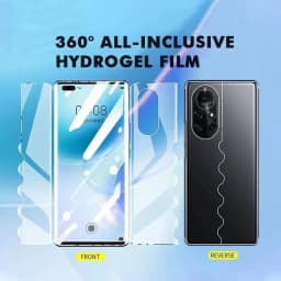 2pcs 360° Full Body Cover Screen Protector For Xiaomi Redmi Note 14 12 13 11 pro Plus 12pro+ 13pro+ Soft Hydrogel Gel Film