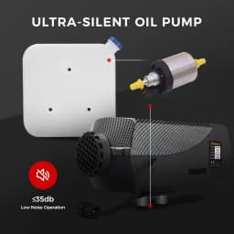 18.5ml Ultra Quiet Fuel Pump Car Heater Diesel Pump For 12V 2KW Webasto Eberspacher Car Air Parking Heater Accessories