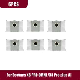 Ecovacs X8 Pro Omni Accessories Main Side Brush Hepa Filter Rag Dust Bag Replacement X8 Pro plus AI/DEX56 Parts