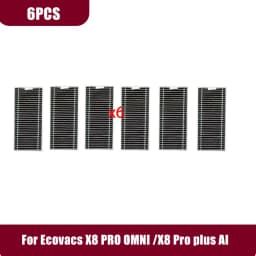 Ecovacs X8 Pro Omni Accessories Main Side Brush Hepa Filter Rag Dust Bag Replacement X8 Pro plus AI/DEX56 Parts