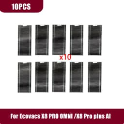Ecovacs X8 Pro Omni Accessories Main Side Brush Hepa Filter Rag Dust Bag Replacement X8 Pro plus AI/DEX56 Parts