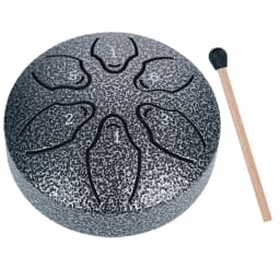 3 Inches 6 Notes Rain Drum for Outside Hand Pan Drum Percussion Musical Instruments for Yoga Meditation Unique Gift