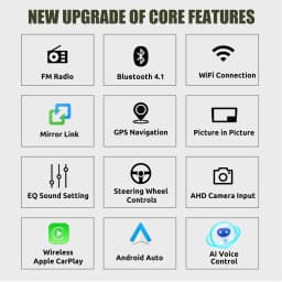 7" Android 14 Car Stereo For Opel/Vauxhall Corsa D Astra H Zafira Vivaro Zafira Combo Signum Tigra Carplay GPS NAVI AI Voice RDS