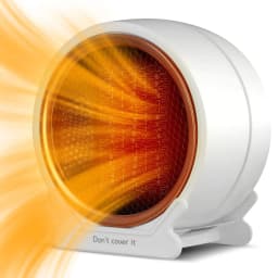 Fan Heater Energy Efficient, 1000W/660W Mini Space Heaters,Small Cute Personal Electric Heater, Quiet Operation, 3 Settings