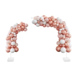 2PCS Balloon Stand Arch Frame Free Bending Balloon Stand W/Base 1.5+2M DIY Tube Wedding Baby Shower Birthday Party Decor
