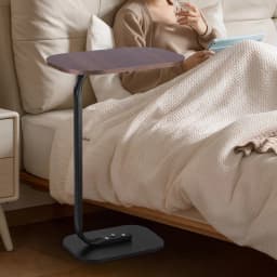 C-Shaped Side Table Portable Corner Table Small Snack Coffee Tables Home Light Luxury Sofa Side Table Home Bedroom Furniture New