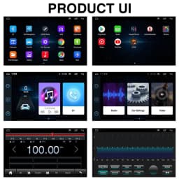 Android 13 car navigation 9-inch black frame - fit for carplay Android auto Compatible for Opel Corsa 2015-2019