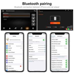 Android 13 car navigation 9-inch black frame - fit for carplay Android auto Compatible for Opel Corsa 2015-2019