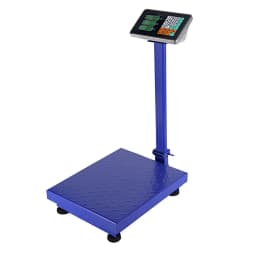 300KG/661lb LCD Digital Personal Floor Postal Platform Scale With HD LCD Display High-precision Measurement Auto Shut Off, Blue