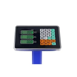 300KG/661lb LCD Digital Personal Floor Postal Platform Scale With HD LCD Display High-precision Measurement Auto Shut Off, Blue