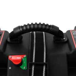 Battery Box Boat Multifunctional Battery Box for Boat Motor with Double USB Connection Battery Box Voltage Monitoring for Marine