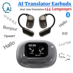 144 Languages Translator Bluetooth Earphones AI Real-time Translation Earbuds Wireless Headphones For Translation Earbuds
