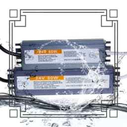 IP67 Waterproof Switching Power Supply Transformer AC 110V~220V To DC 12V 24V Lighting Driver 30W 50W 100W 200W  250W 300W 400W