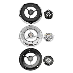 Derby Cover Timing Timer Cover for Harley Dyna Super Glide Softail Street Glide Motorcycle Engine Clutch Transparent Covers