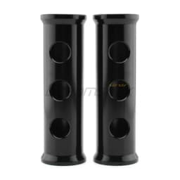 39MM Upper Front Fork Shock Absorber Cover for Harley Sportster XL883 1200 2000-2021 Motorcycle Slider Pipe Tube Protector Black