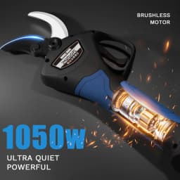 2AH 4 Gear Cordless Pruner Shear Efficient Fruit Tree Bonsai Pruning Electric Tree Branches Cutter For Makita Battery