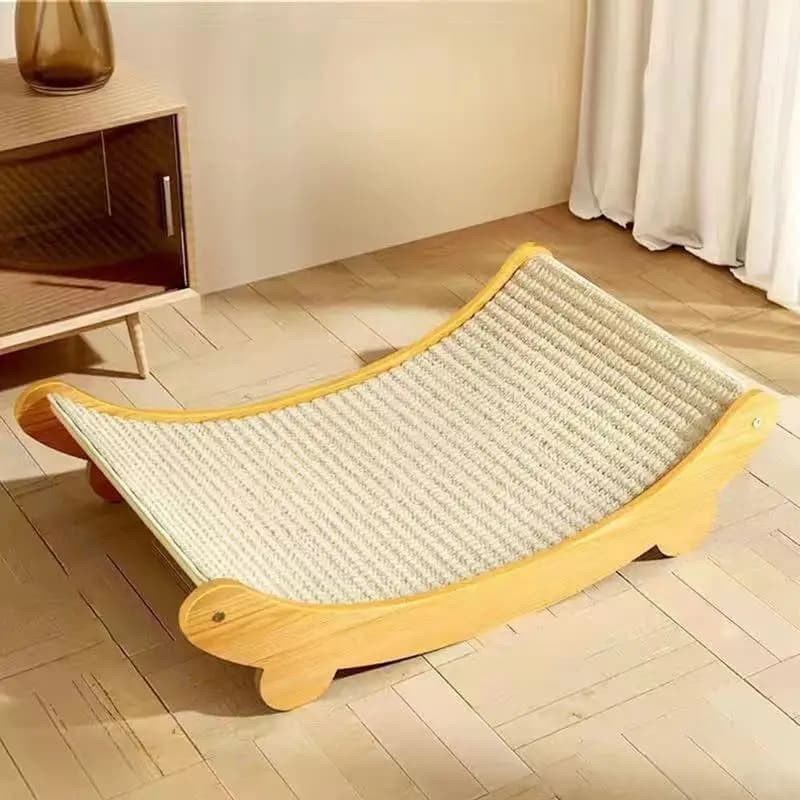 Anti-cat Sisal Scratching Pad Wear-resistlant Cats Lounge Chair Sleeping Bed Kitten Training Grinding Pet Toys