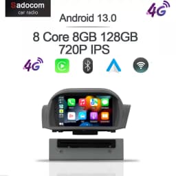 Android 13.0 CarPlay Car Multimedia Player 8G 256G GPS Navigation RDS 4G WiFi Bluetooth DSP Car Radio For Ford Fiesta 2013-2016