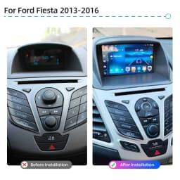 Android 13.0 CarPlay Car Multimedia Player 8G 256G GPS Navigation RDS 4G WiFi Bluetooth DSP Car Radio For Ford Fiesta 2013-2016