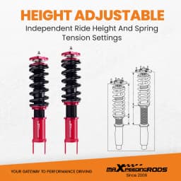 Coilover 24 Way Damper Adjustable Suspension fit Infiniti G37 RWD 08-15 370Z 09+