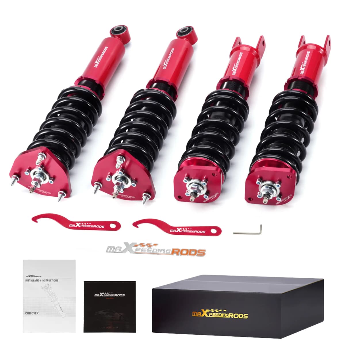 Coilover 24 Way Damper Adjustable Suspension fit Infiniti G37 RWD 08-15 370Z 09+