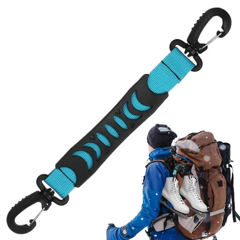 Ski Boot Carrier Straps Colorful Strap Leashes Carrier For Ski Boot Shoe Lifter Portable Inline Skate Handles Laces