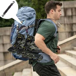 Ski Boot Carrier Straps Colorful Strap Leashes Carrier For Ski Boot Shoe Lifter Portable Inline Skate Handles Laces