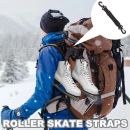 Ski Boot Carrier Straps Colorful Strap Leashes Carrier For Ski Boot Shoe Lifter Portable Inline Skate Handles Laces