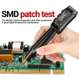 Electronic Component Analyzer Auto SMD Digital Meter Tester High Accuracy Component Analyzer With Display Component Recognition