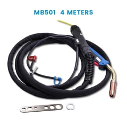 Universal Welding Torch water cooled for MB 501 550A hose package 4m MIG MAG common protective gas welding torch